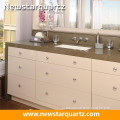 Brown quartz bathroom bench tops